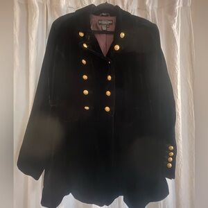 J peterman company women’s blazer velvet